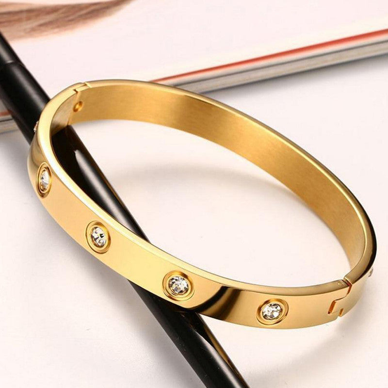 stainless-steel-contemporary-gold-plated-love-ad-anti-tarnish-bracelet