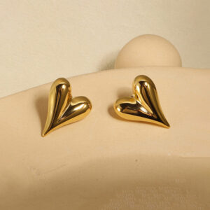 Heart Stud Earrings