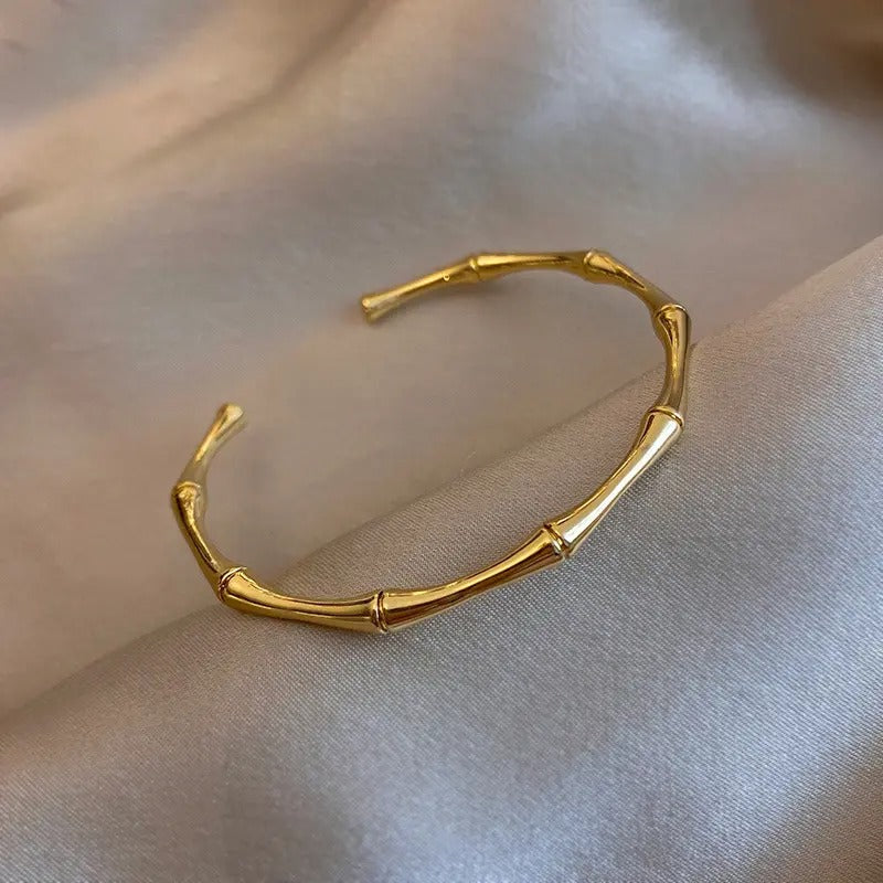 bamboo-cuff-style-bangle-adjustable-bracelet