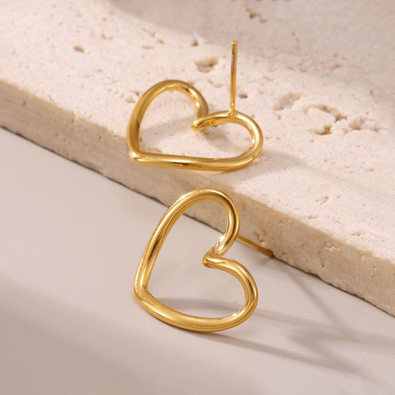 Heart Dangle Earrings - Image 4